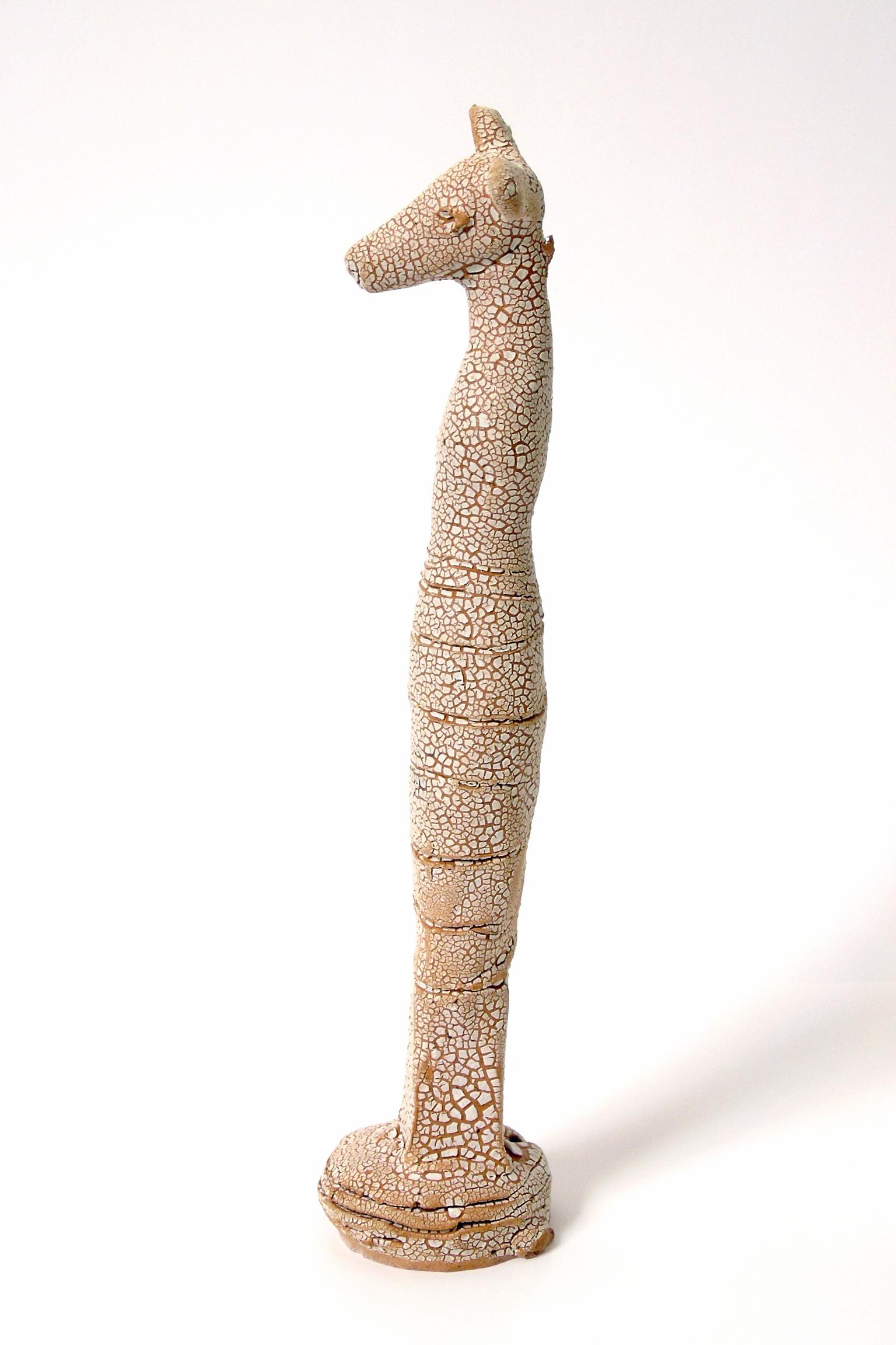 Tiny Deer Totem -95 - Contemporary Sculpture by Robin Whiteman