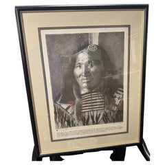 Robin Wolf Lithograph "Kicking Bear, Dakota Sioux" 31/150