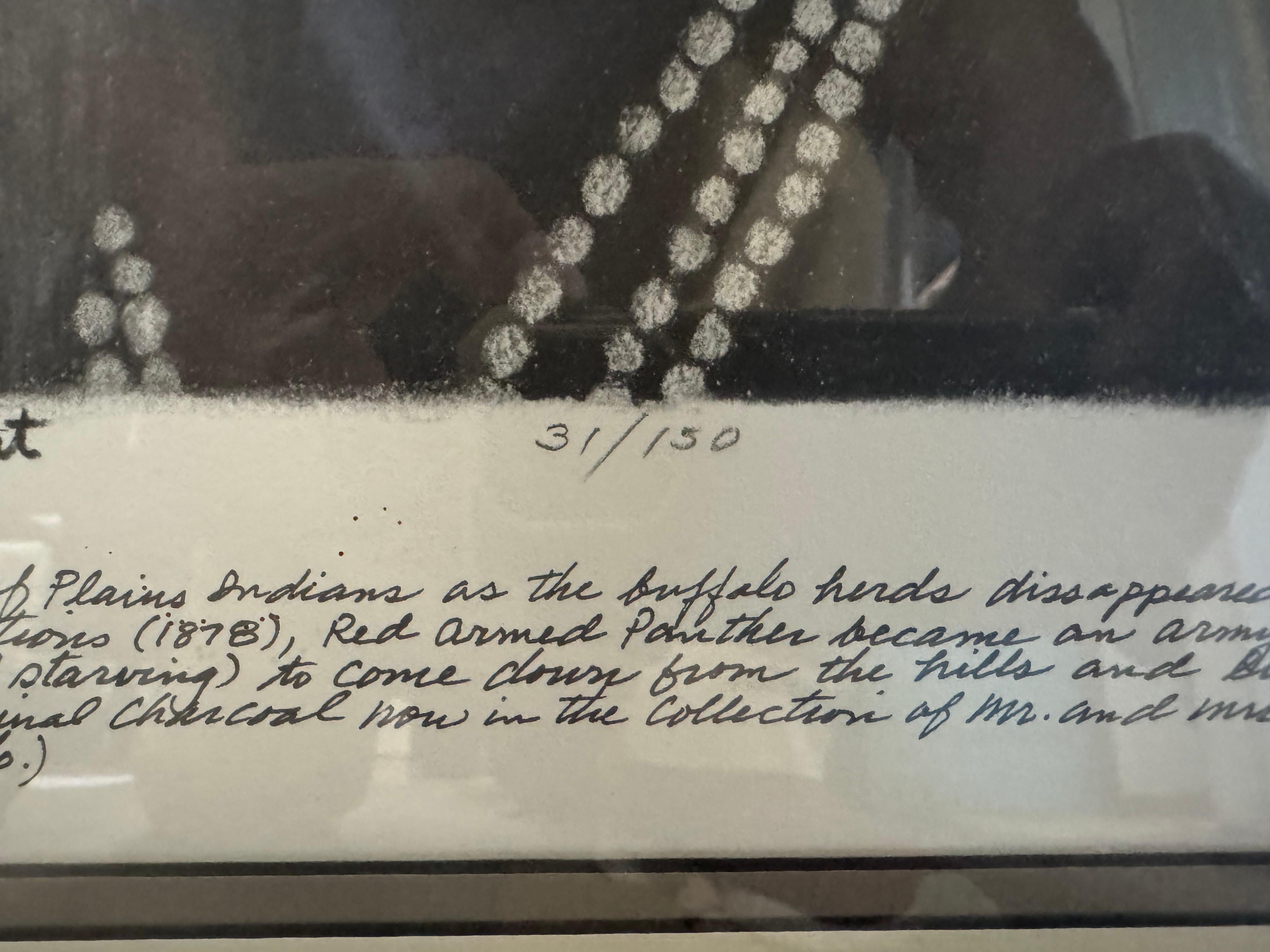 Robin Wolf Lithograph 