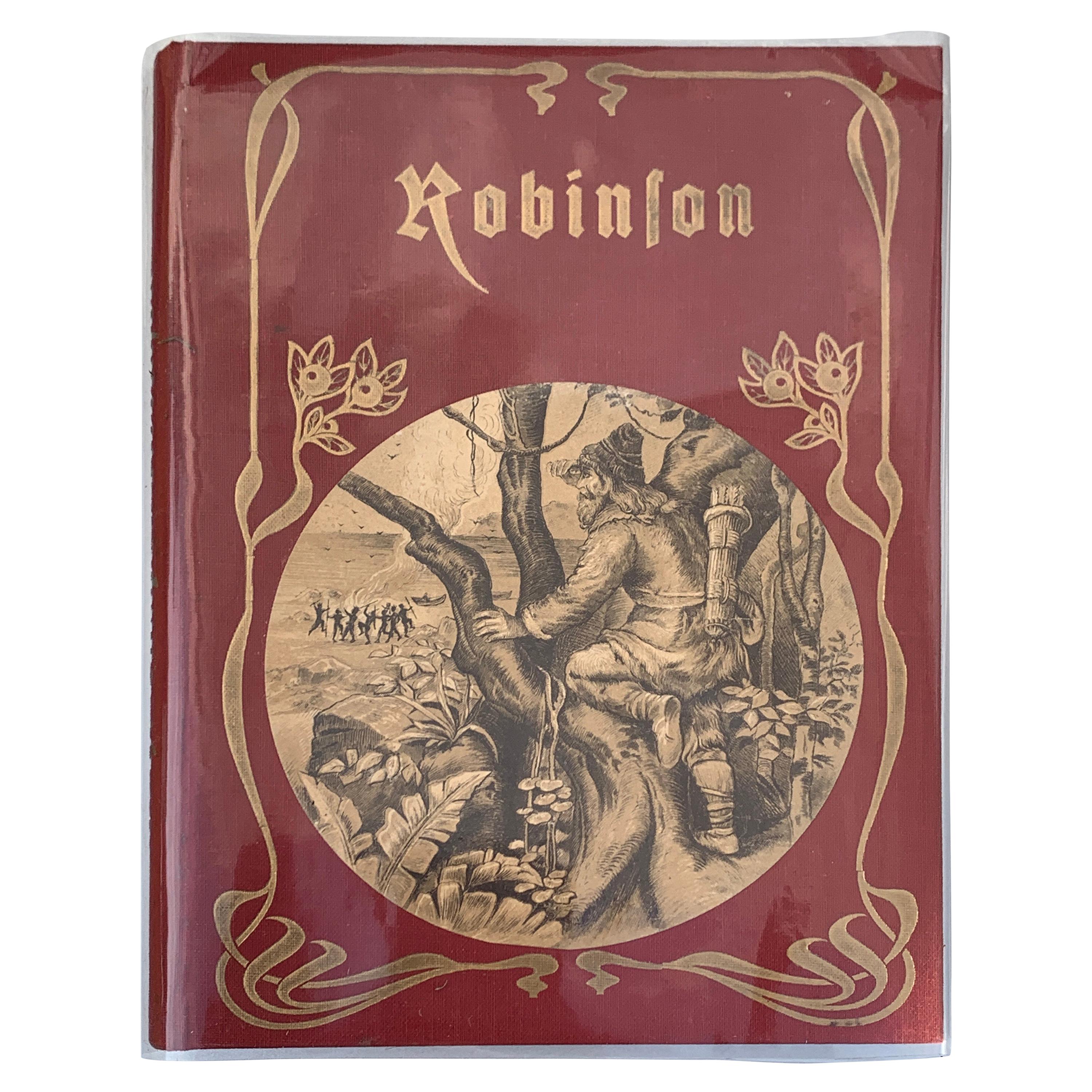 Robinson Book by Joachim Heinrich Campe, 1835