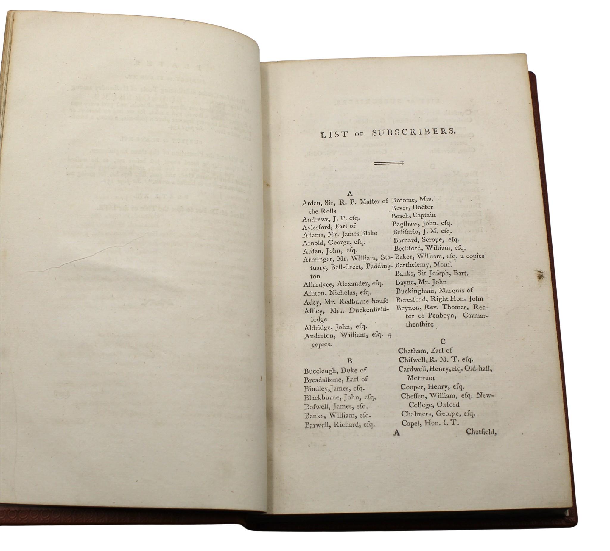 Robinson Crusoe de Daniel Defoe, Conjunto de dos volúmenes, Primera edición (así), 1790 en venta 1