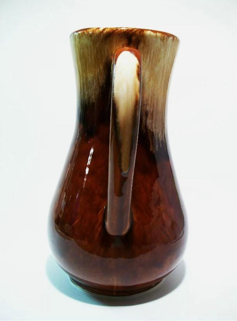 Vernissé ROBINSON RANSBOTTOM PotTERY CO - Pichet en céramique émaillée - US - Fin du 20e siècle en vente