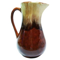 Vintage ROBINSON RANSBOTTOM POTTERY CO - Glazed Ceramic Pitcher - US - Late 20th Century