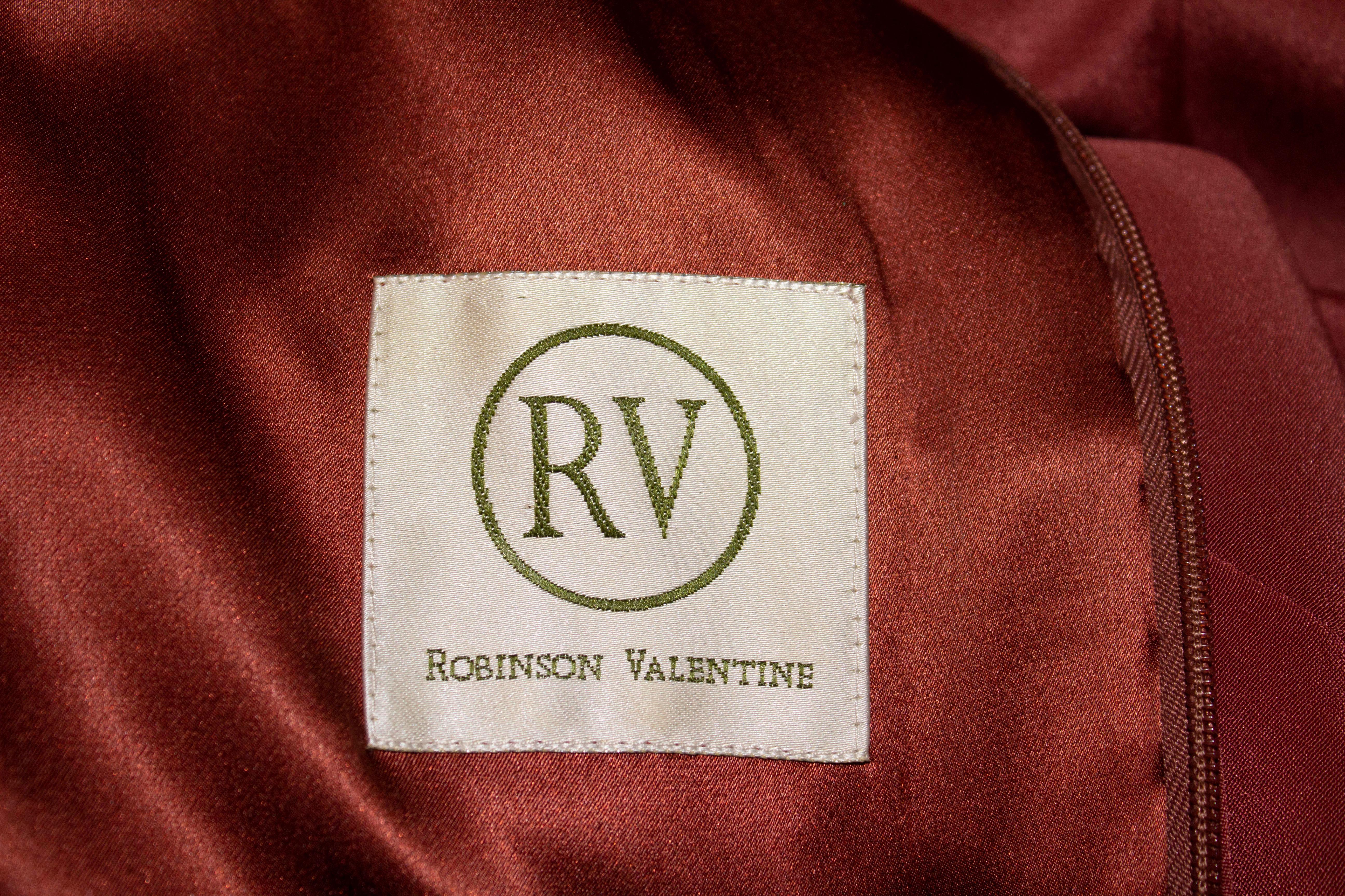 Rouge Combinaison pantalon de soirée Valentine Robinson en vente