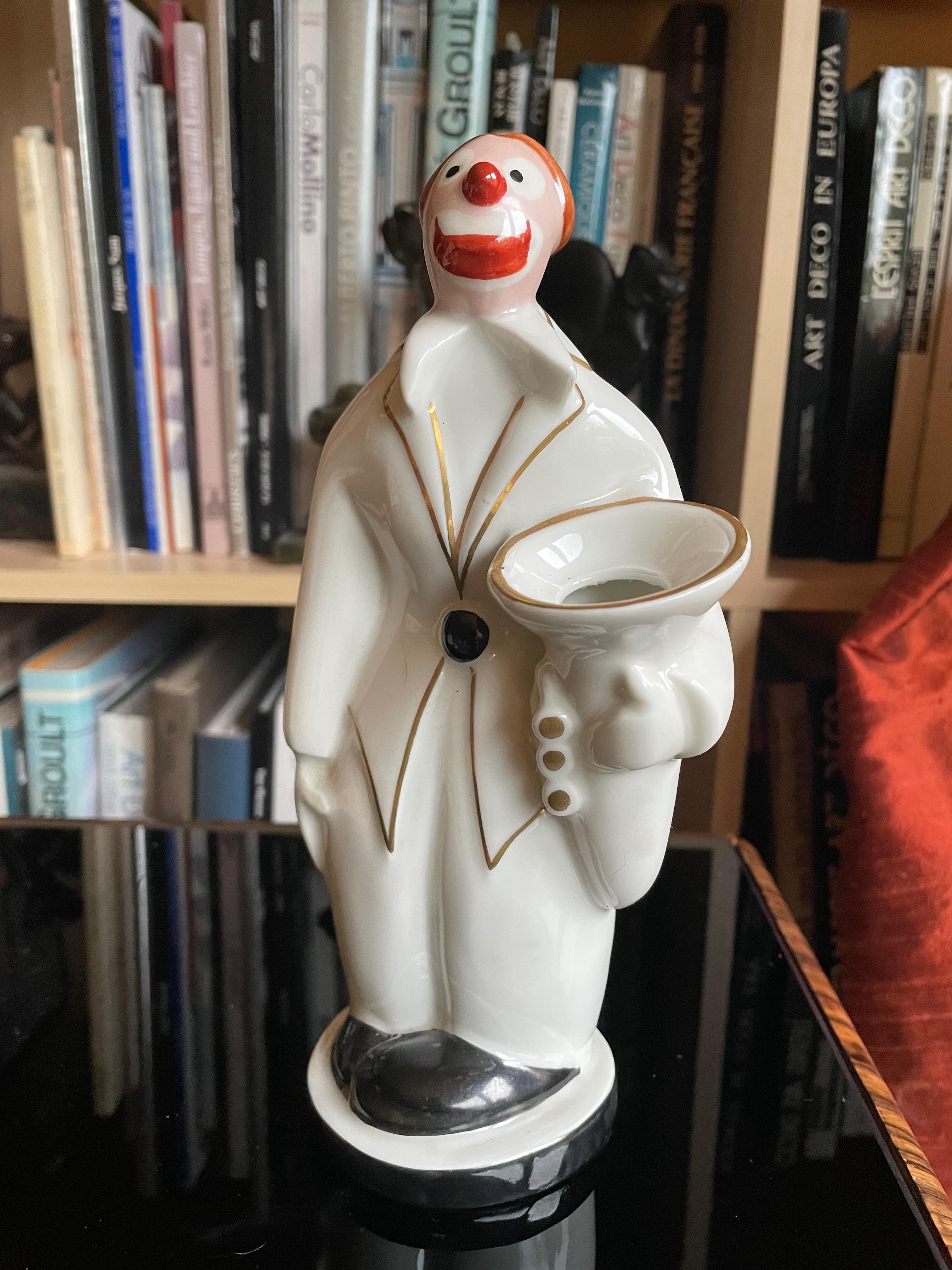 ROBJ Art Déco Porzellanfigur 