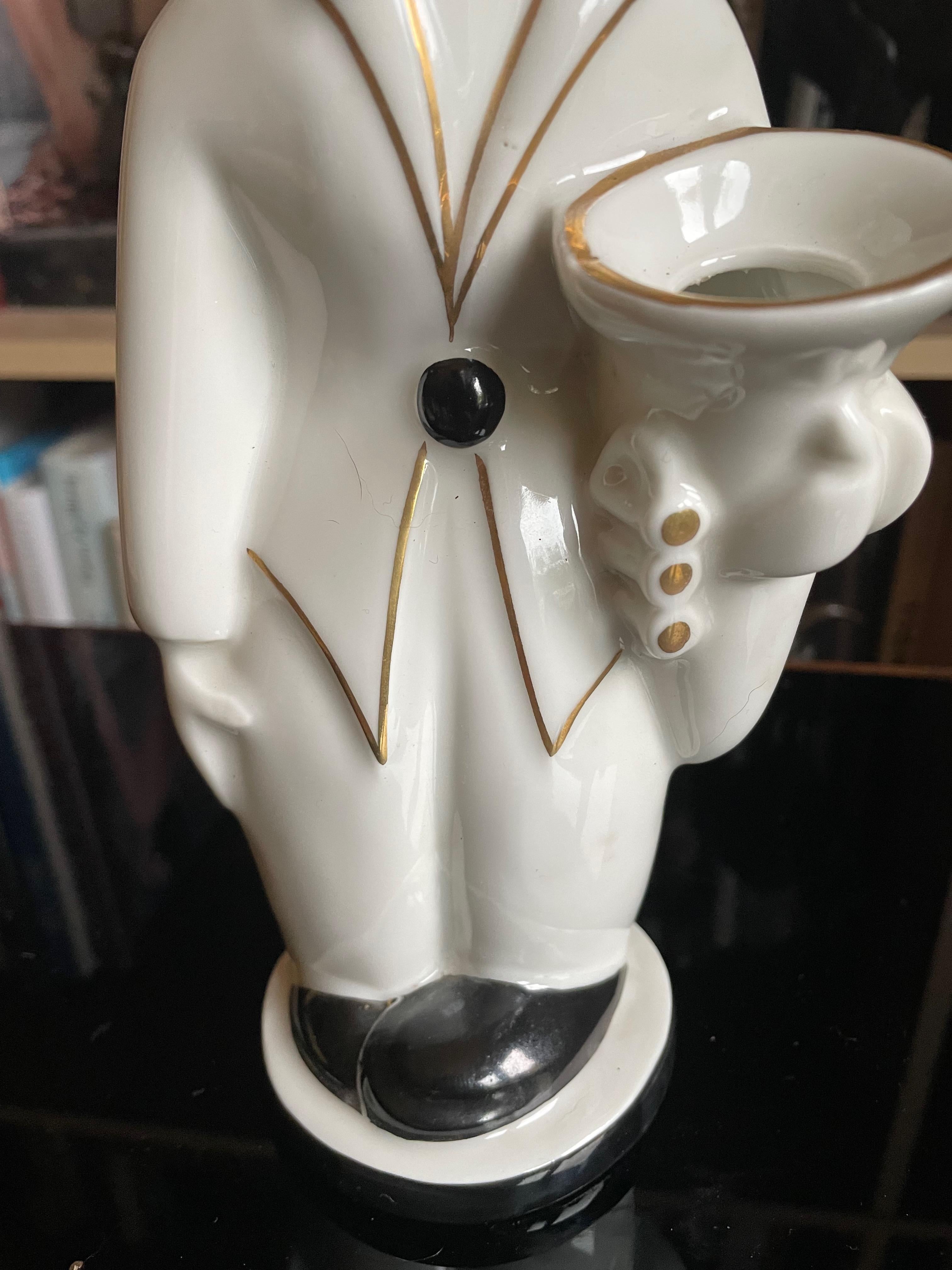 ROBJ Art Déco Porzellanfigur 