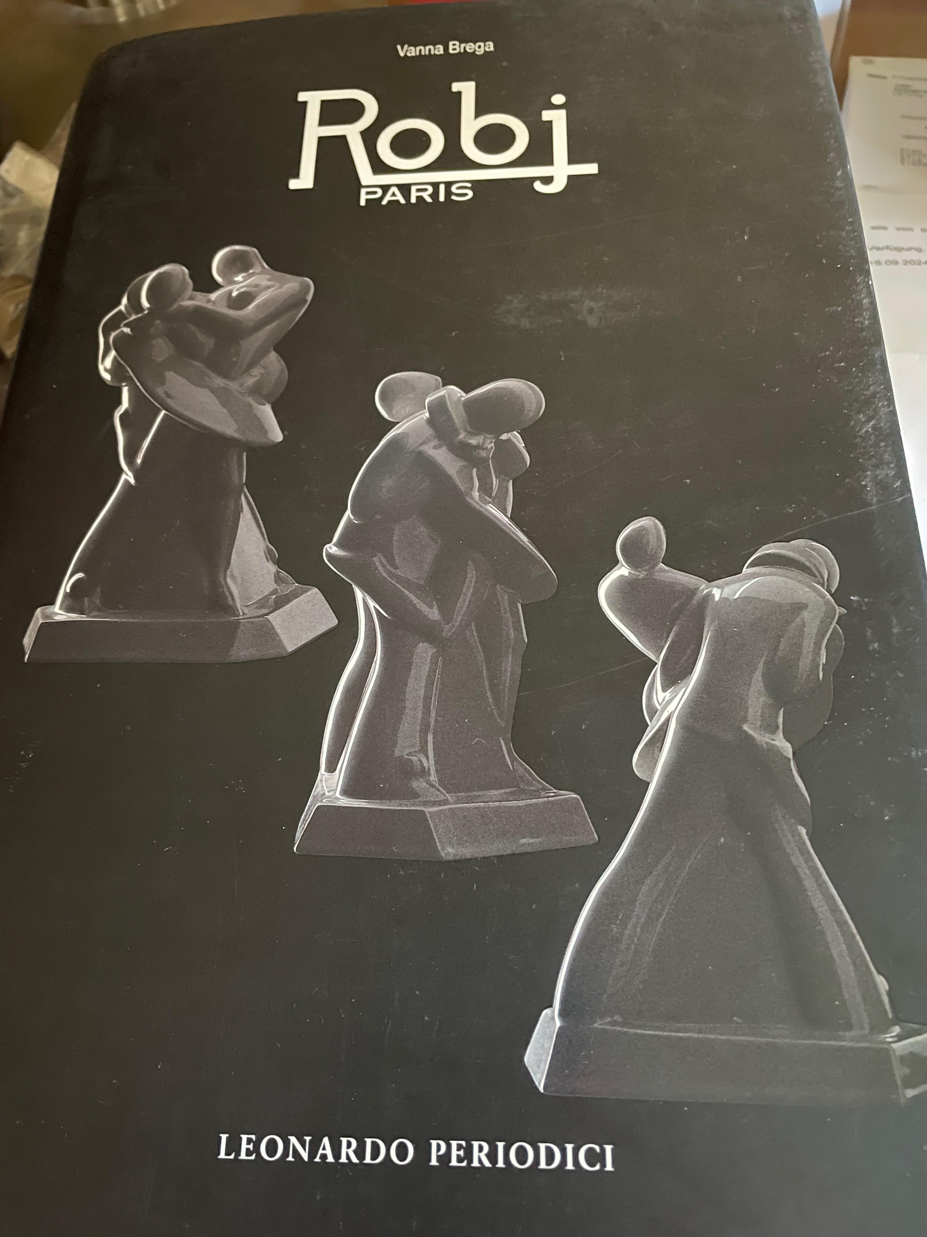 ROBJ Art Déco Porzellanfigur 