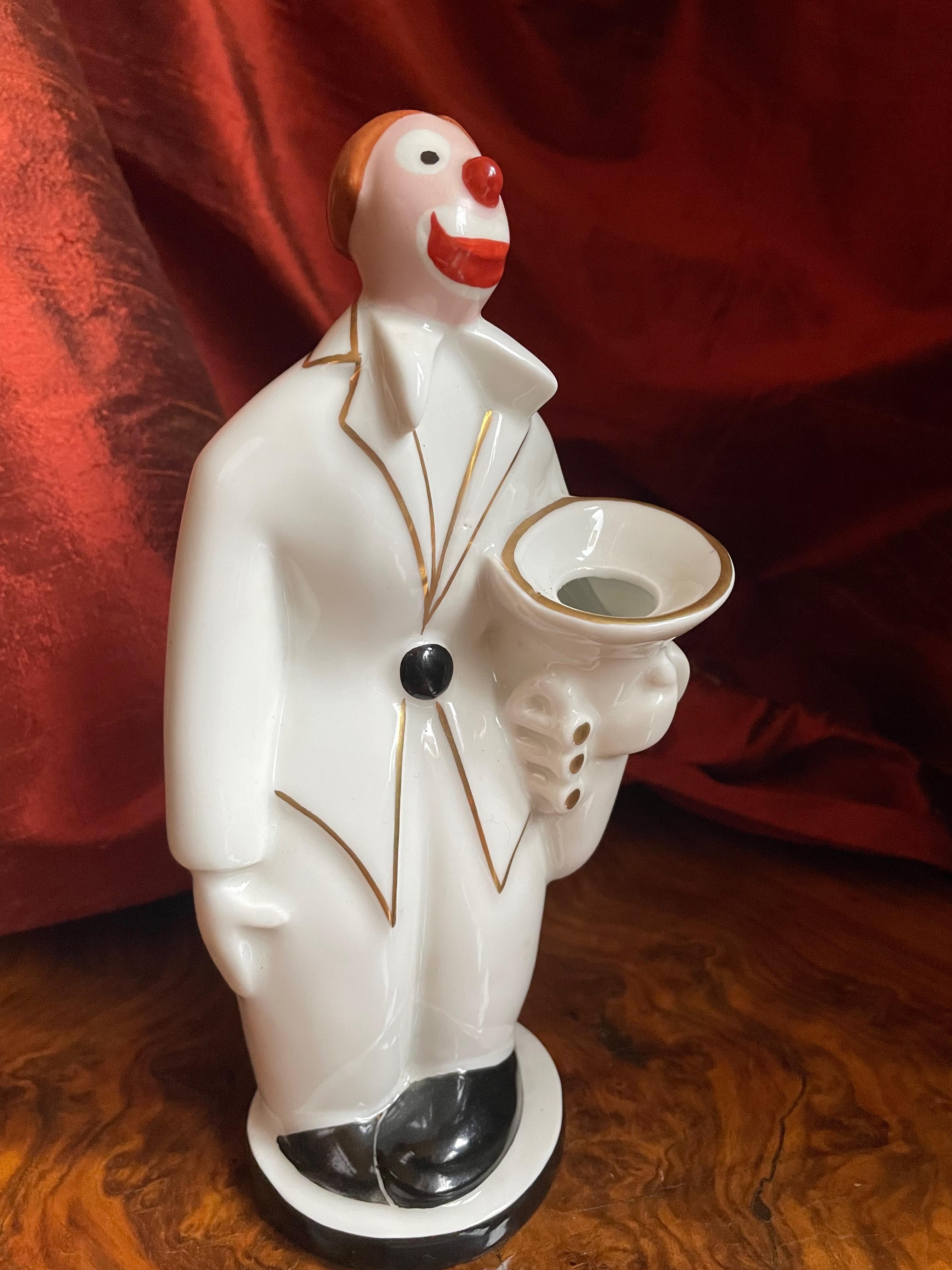 ROBJ Art Déco Porzellanfigur 
