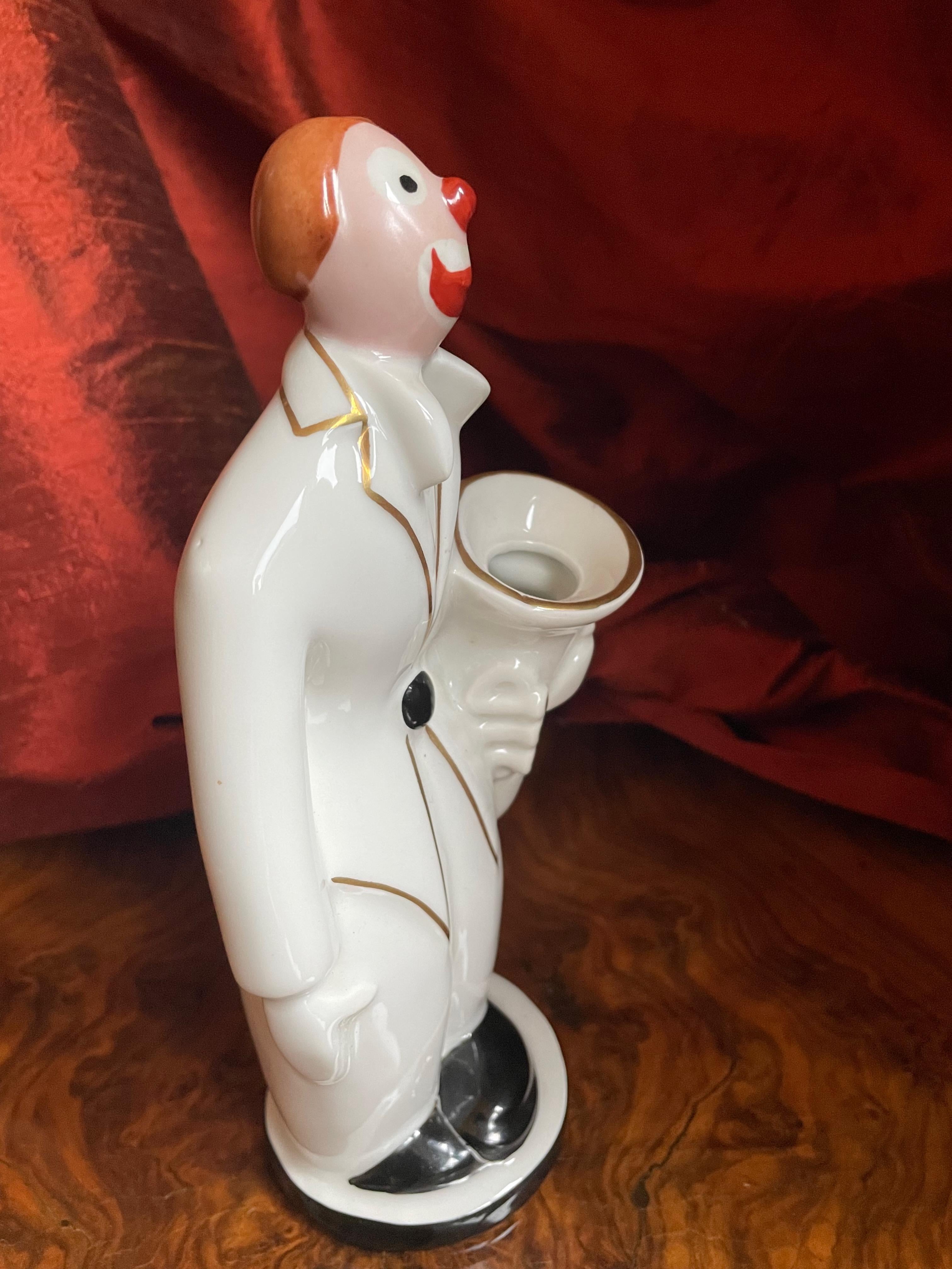 ROBJ Art Déco Porzellanfigur 