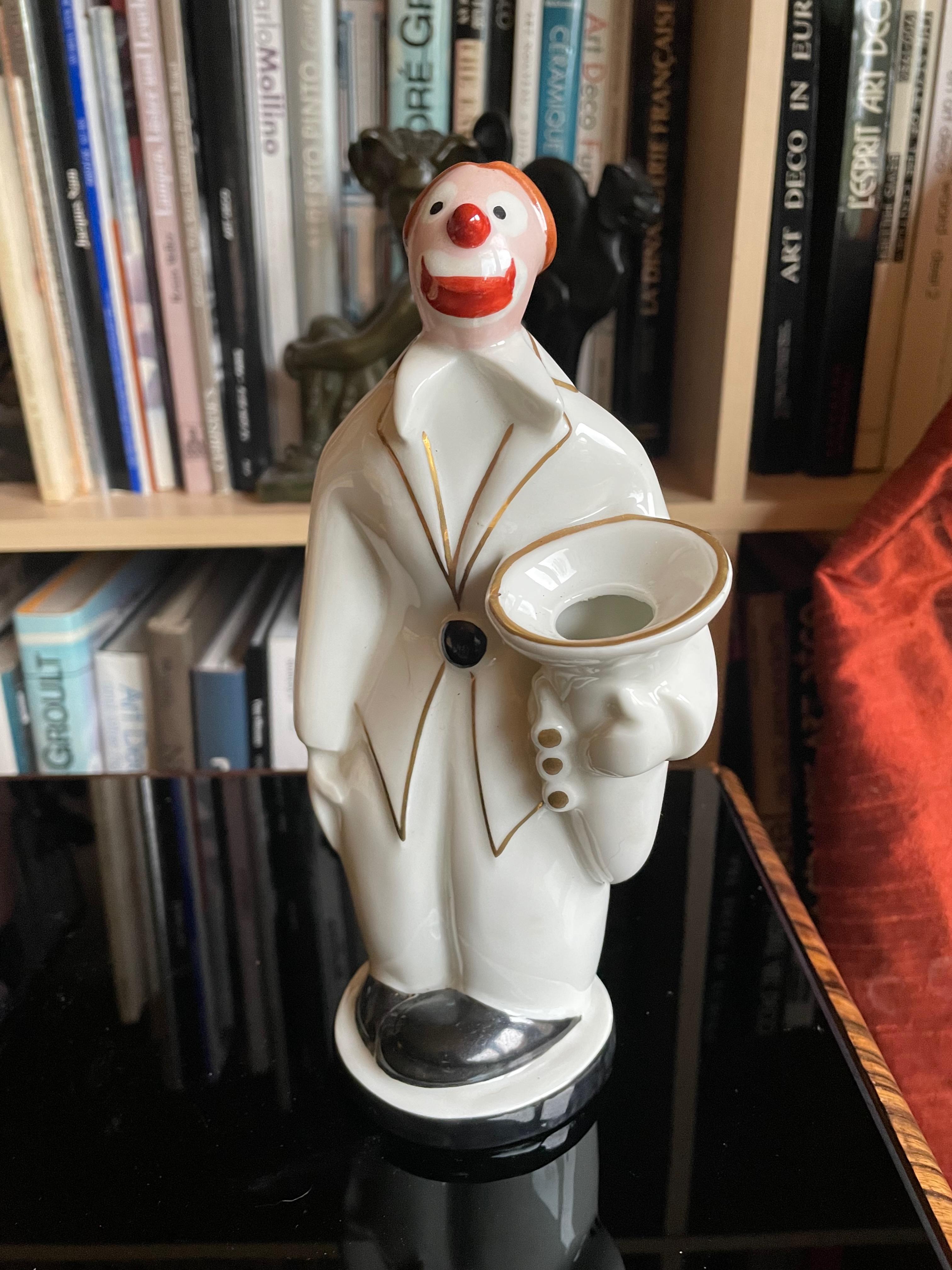 ROBJ Art Déco Porzellanfigur 