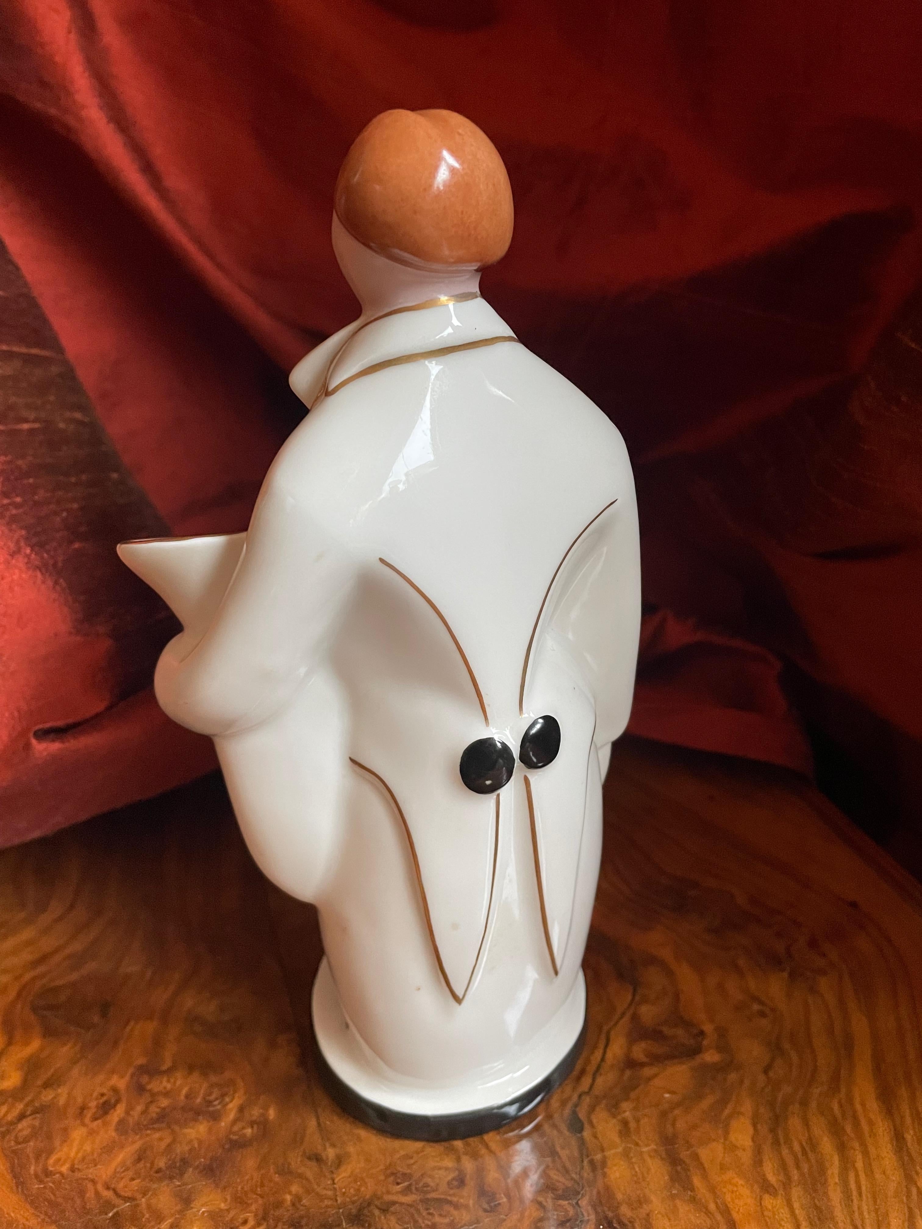 ROBJ Art Déco Porzellanfigur 