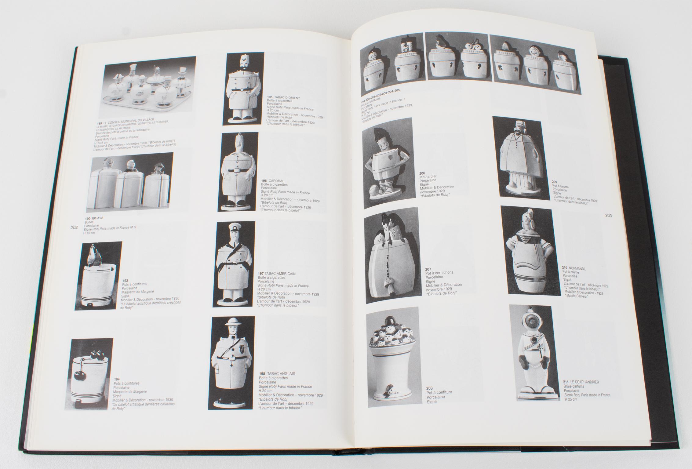 Livre italien-français-anglais Robj Ceramics 1921-1931 de Vanna Brega, 1995 4