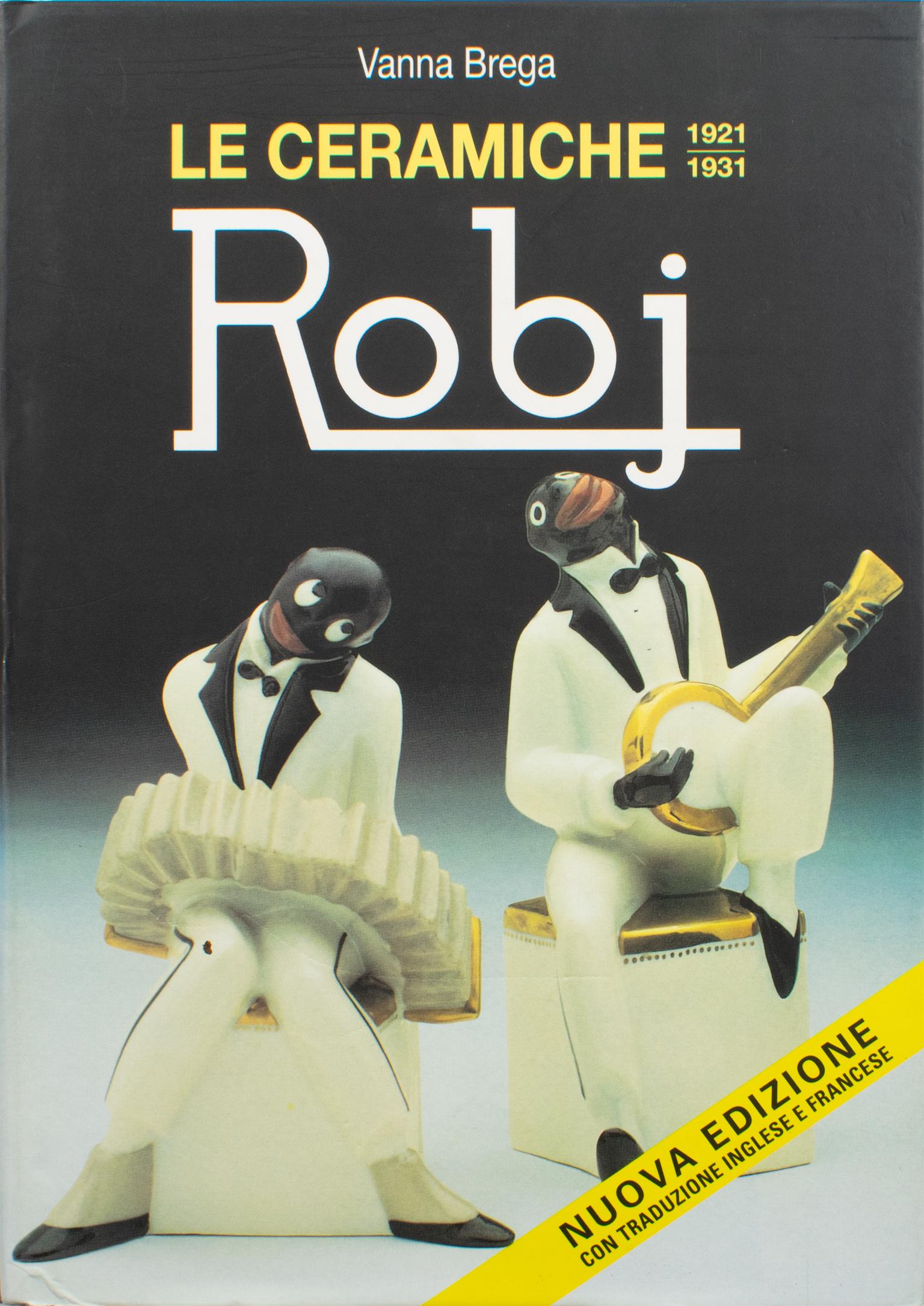 Français Livre italien-français-anglais Robj Ceramics 1921-1931 de Vanna Brega, 1995