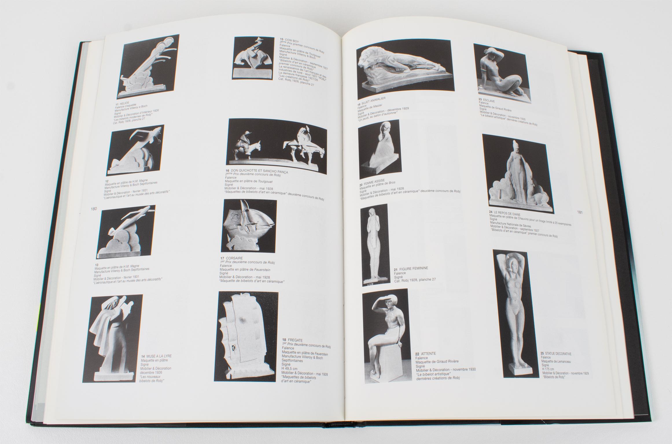 Livre italien-français-anglais Robj Ceramics 1921-1931 de Vanna Brega, 1995 2