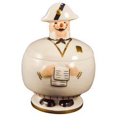Robj Paris Village counsel porcelain Jar and cover
