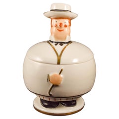 Robj Paris Village Counsel Porcelain Jar and cover Le Bourgeois
