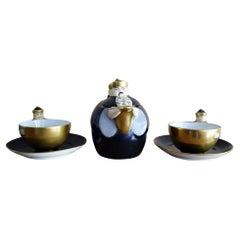 ROBJ Porcelain Chinese Chracter Bachelor Tea Set