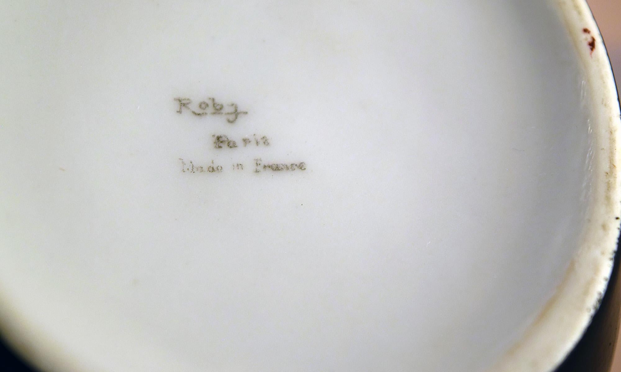 Women's or Men's Robj porcelaine Chinese character bachelor tea set For Sale