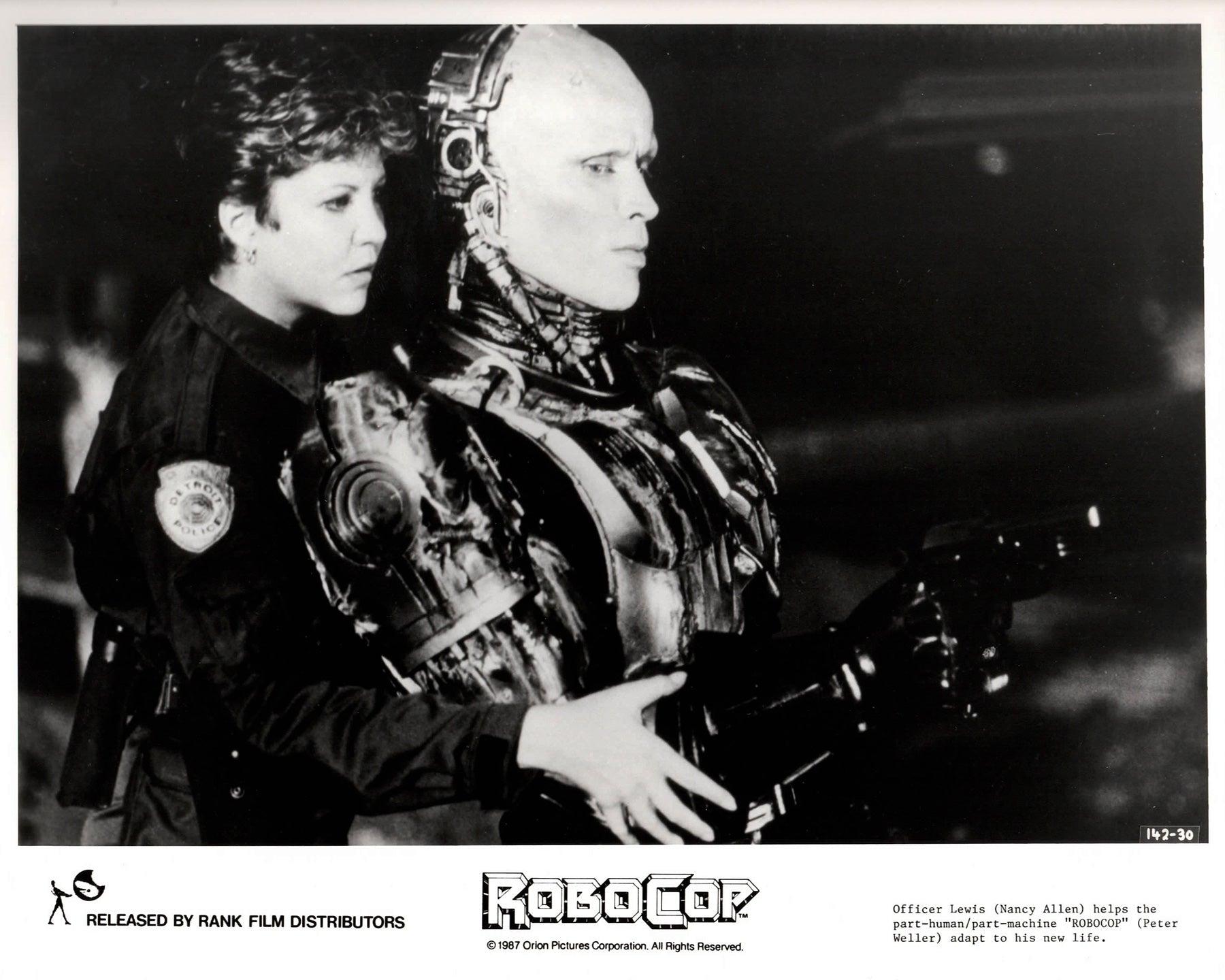 Papier Robocop 1987 Publicity Film Movie Press Still Framed en vente