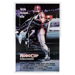 Used RoboCop 1987 U.S. One Sheet Film Poster