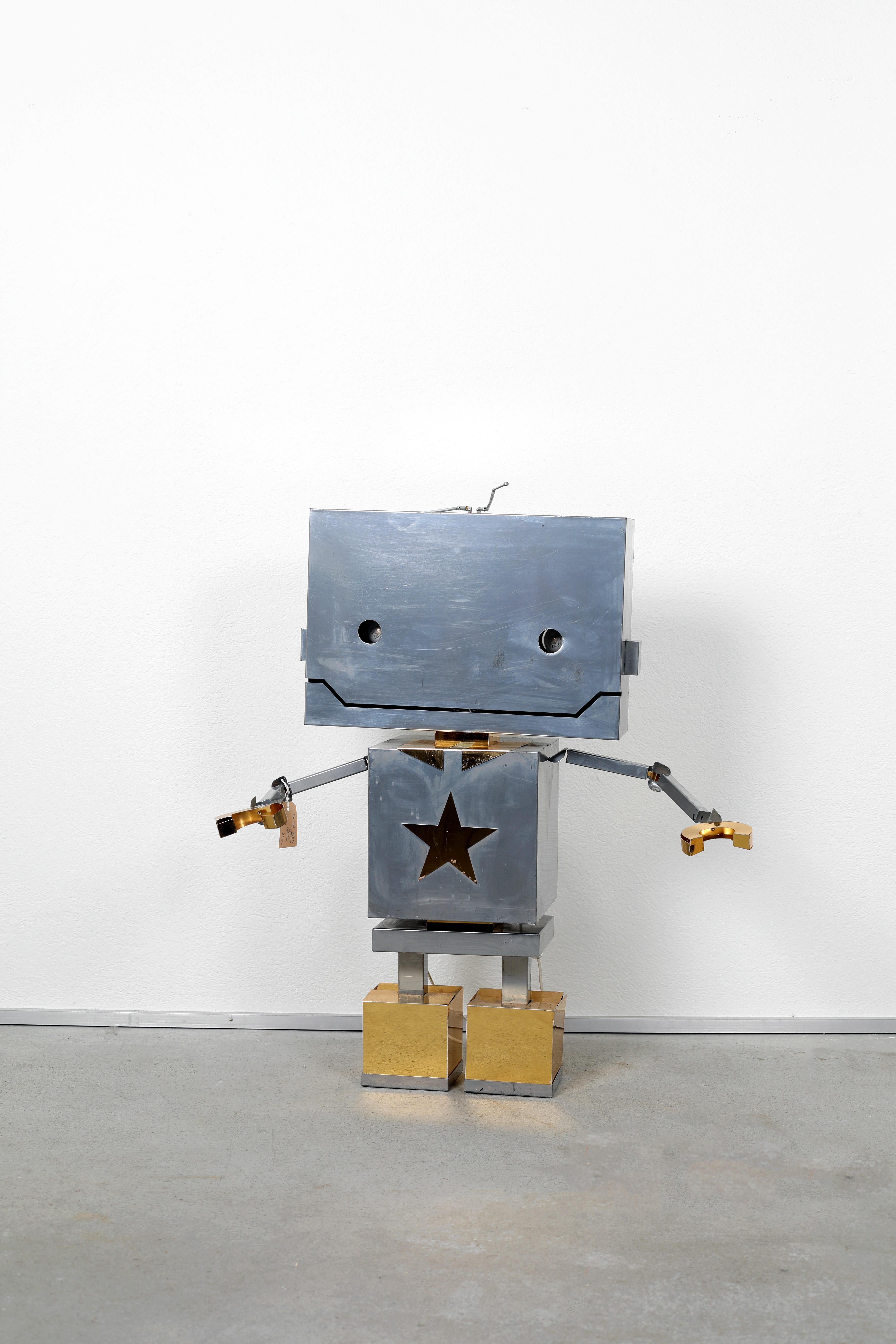 Futurist Robot Lamp For Sale
