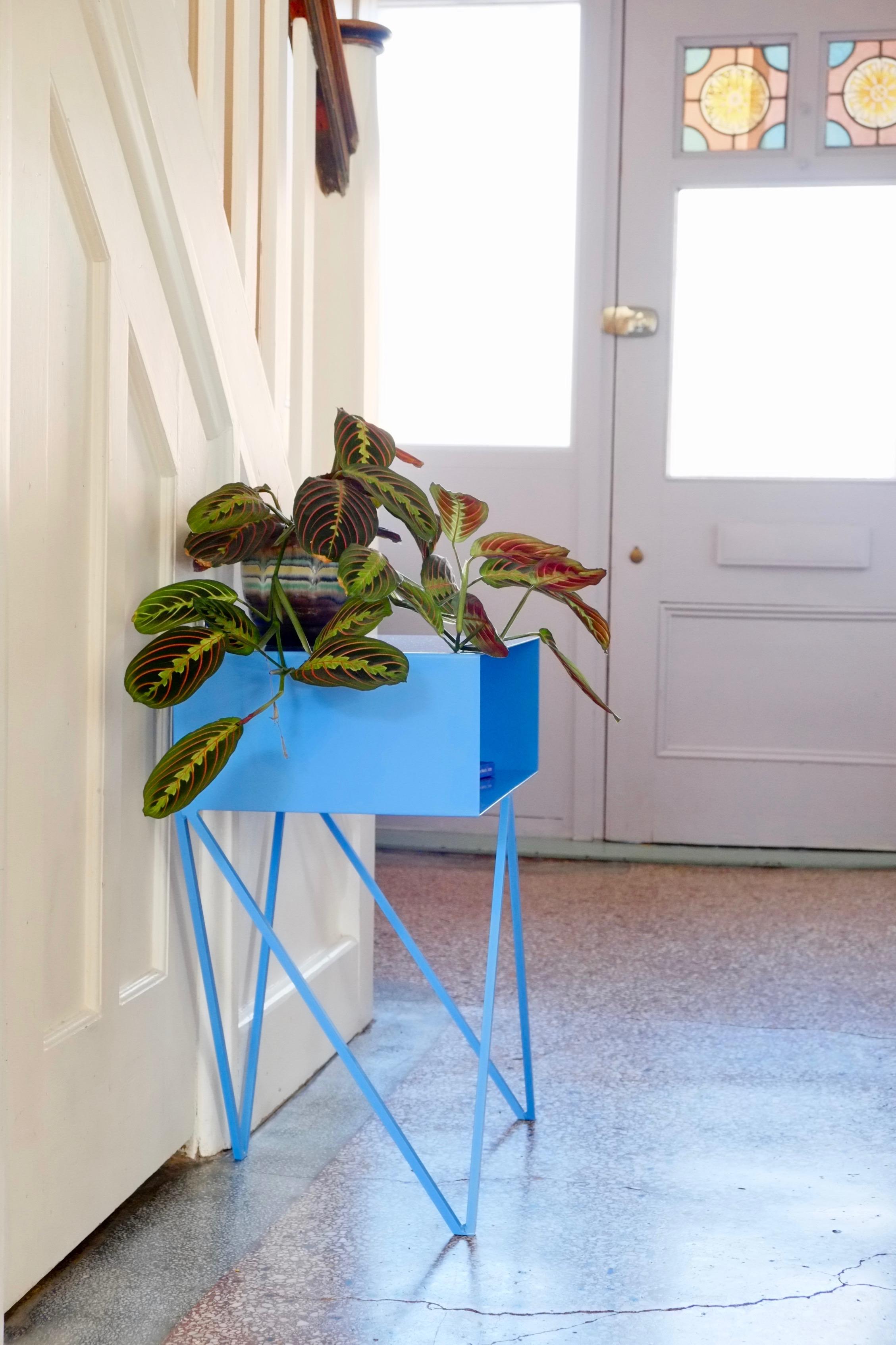 Robot Side Table / Green Nightstand For Sale 8