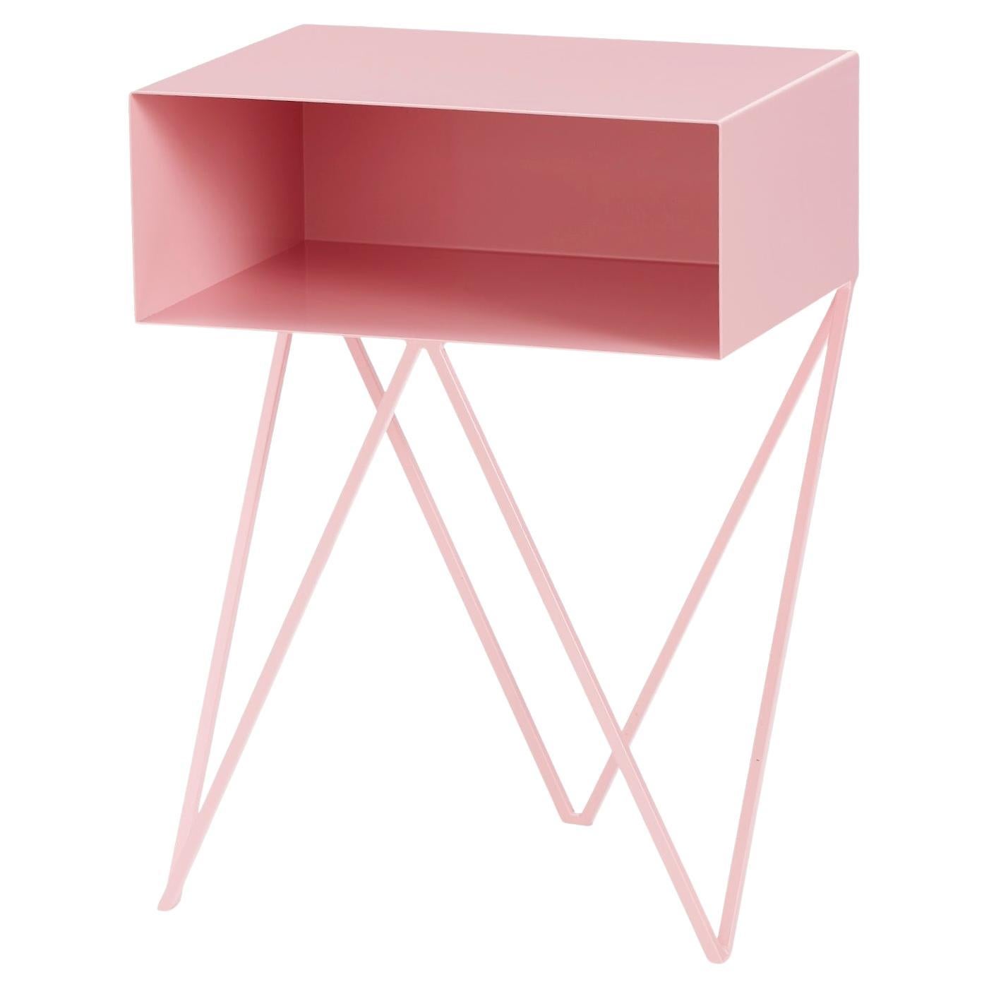 Robot Side Table / Pink Nightstand For Sale