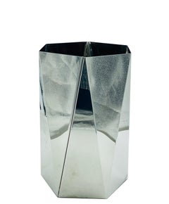 Robots Milano Steel Wastebasket, Italy 1970