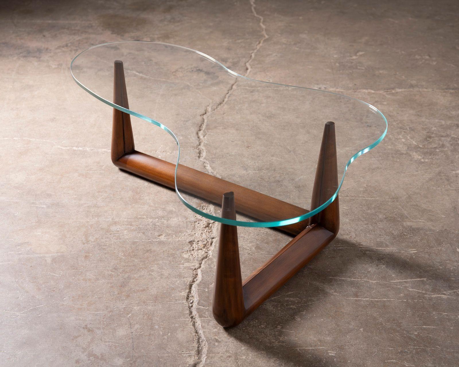 Robsjohn-Gibbings Biomorphic Cocktail Table w Interesting Anecdote of Noguchi In Good Condition For Sale In Dallas, TX