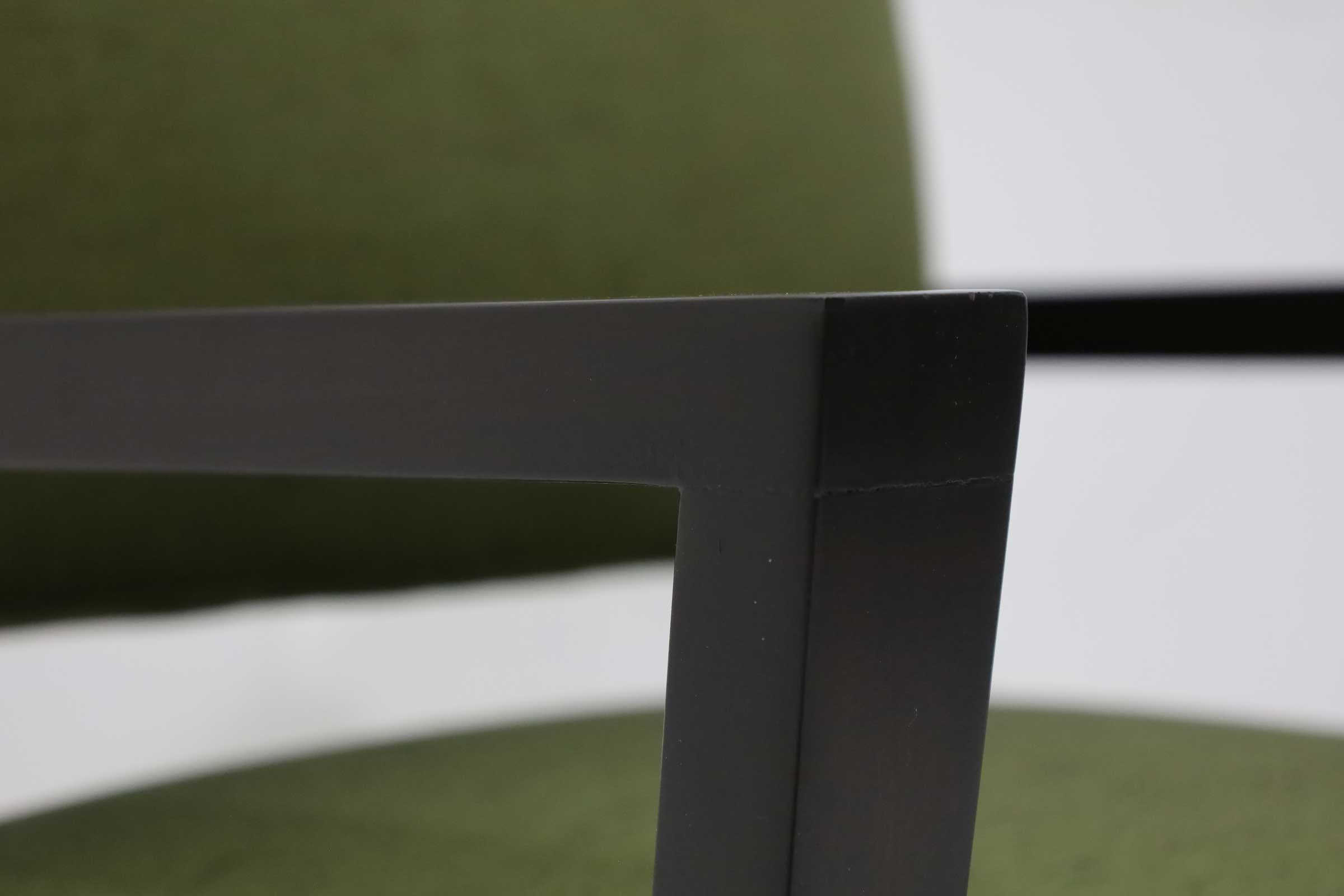 20th Century Robsjohn-Gibbings Dining Chairs in Donghia Upholstery For Sale