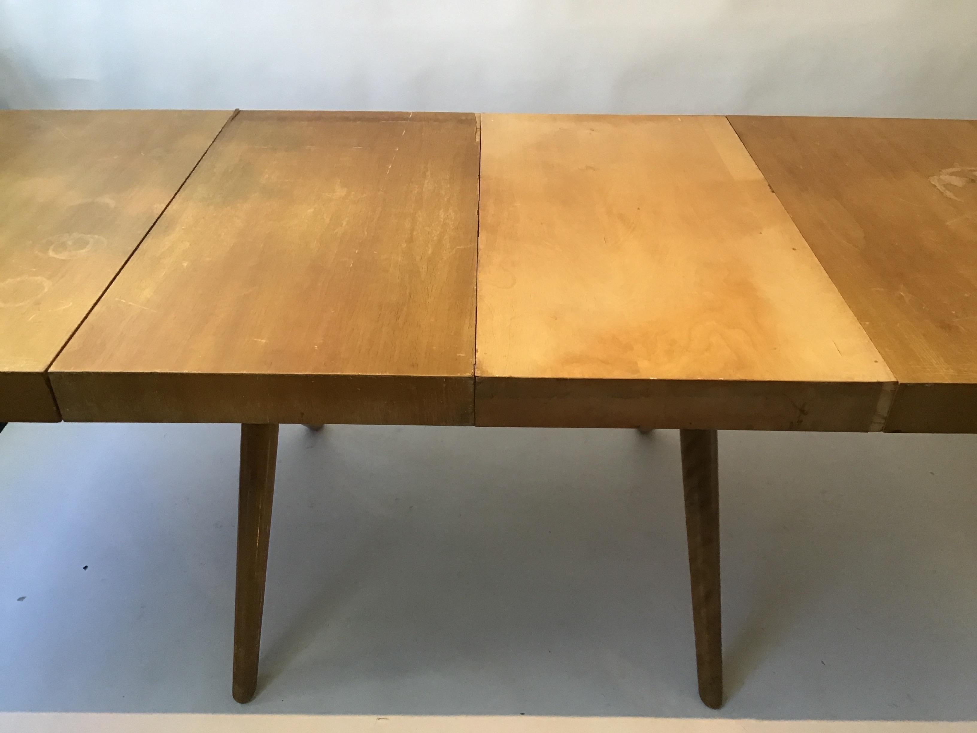 Robsjohn Gibbings Dining Table with Two Leaves 7
