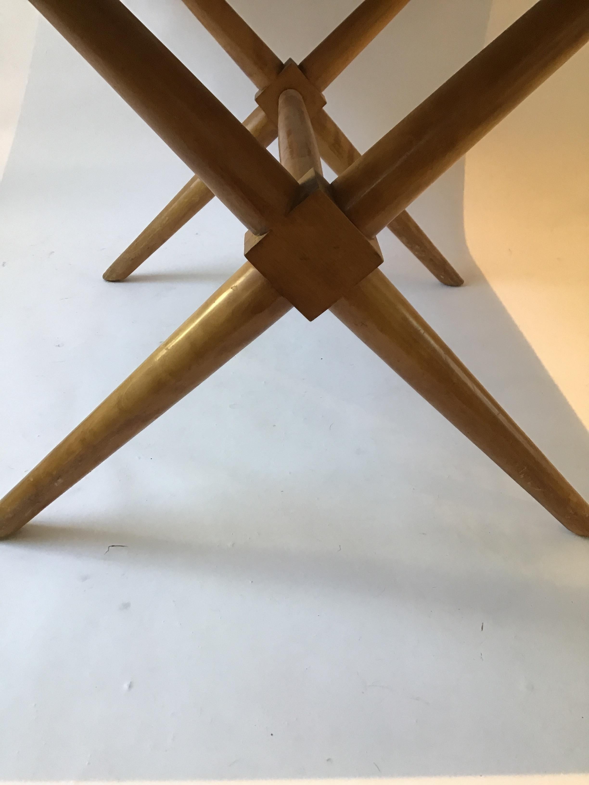 Robsjohn Gibbings Dining Table with Two Leaves 1