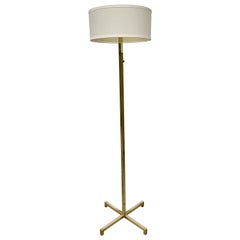 Lampadaire en laiton massif Robsjohn-Gibbings pour Hansen New York