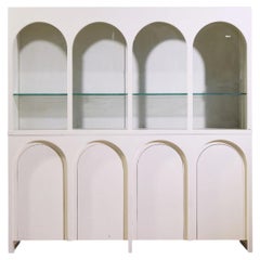 Robsjohn-Gibbings for Widdicomb Colosseum Mid Century Credenza and Hutch