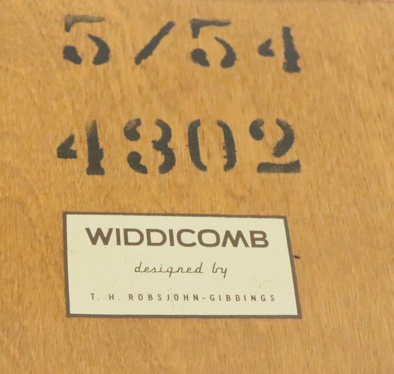 Mahogany Robsjohn Gibbings for Widdicomb Console Table