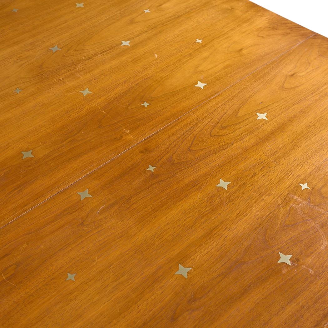 Robsjohn Gibbings per Widdicomb Constellation Tavolo da pranzo in noce con 2 foglie in vendita 7