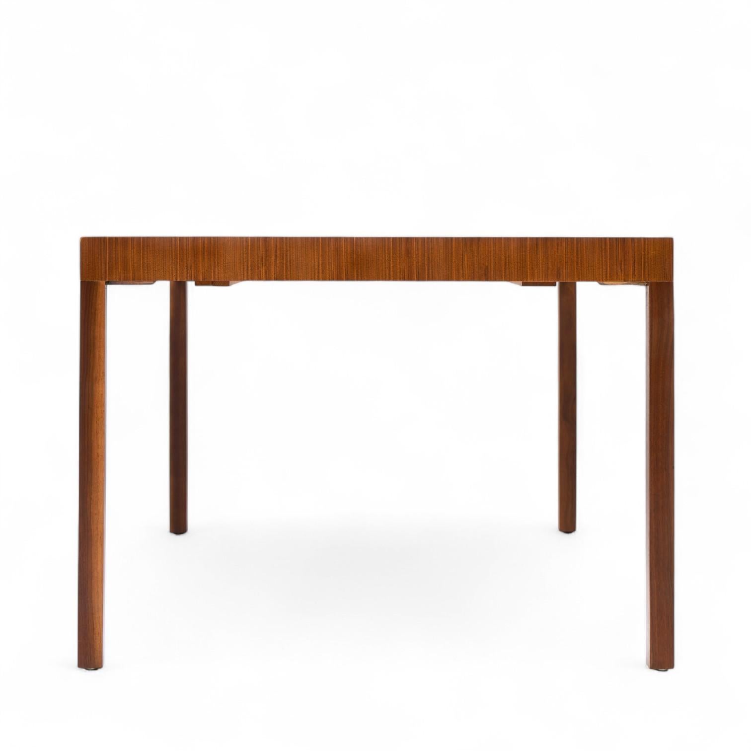 Robsjohn Gibbings for Widdicomb Constellation Walnut Dining Table with 2 Leaves In Good Condition For Sale In Franklin Park, IL