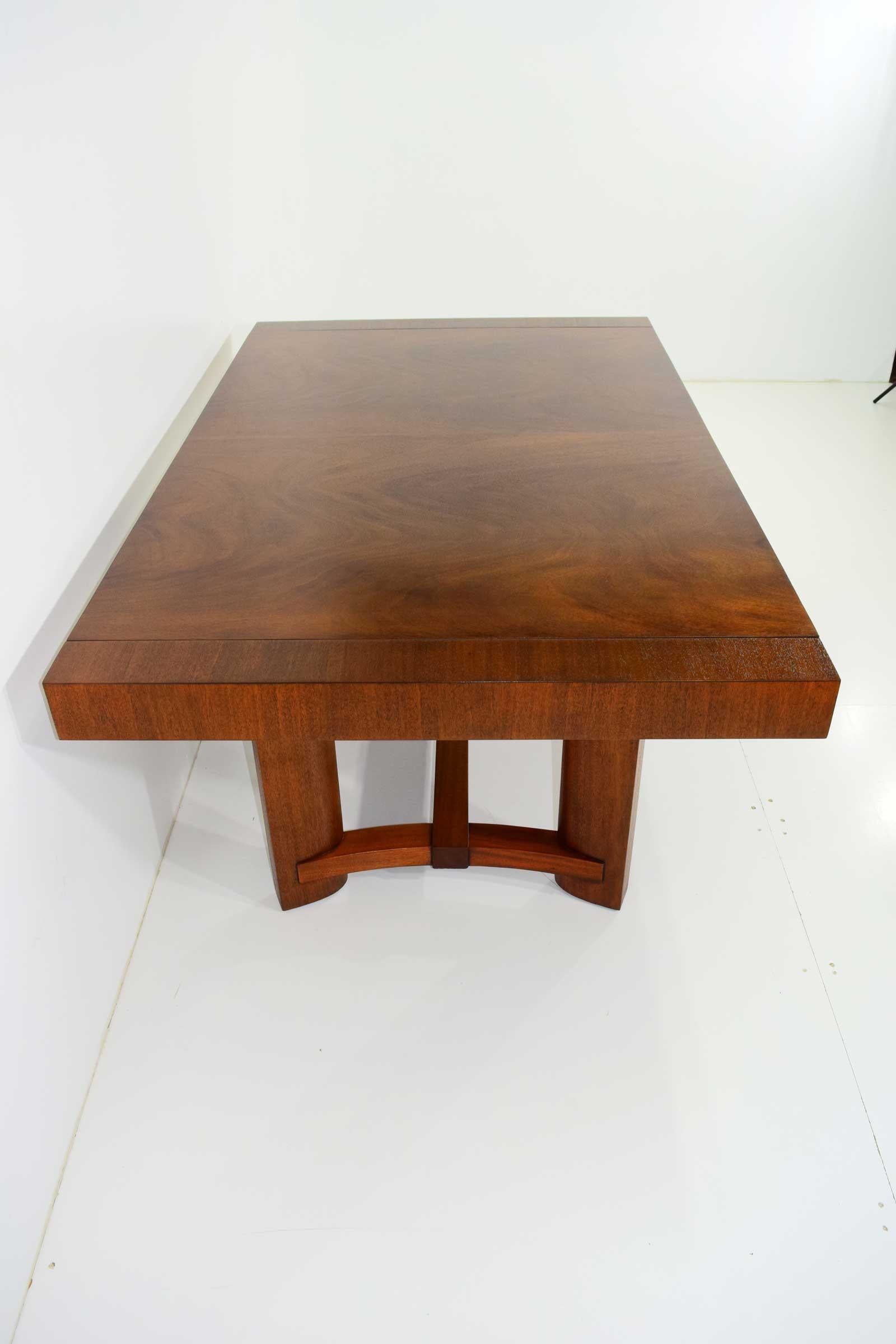 Robsjohn-Gibbings for Widdicomb Dining Table in Mahogany 5