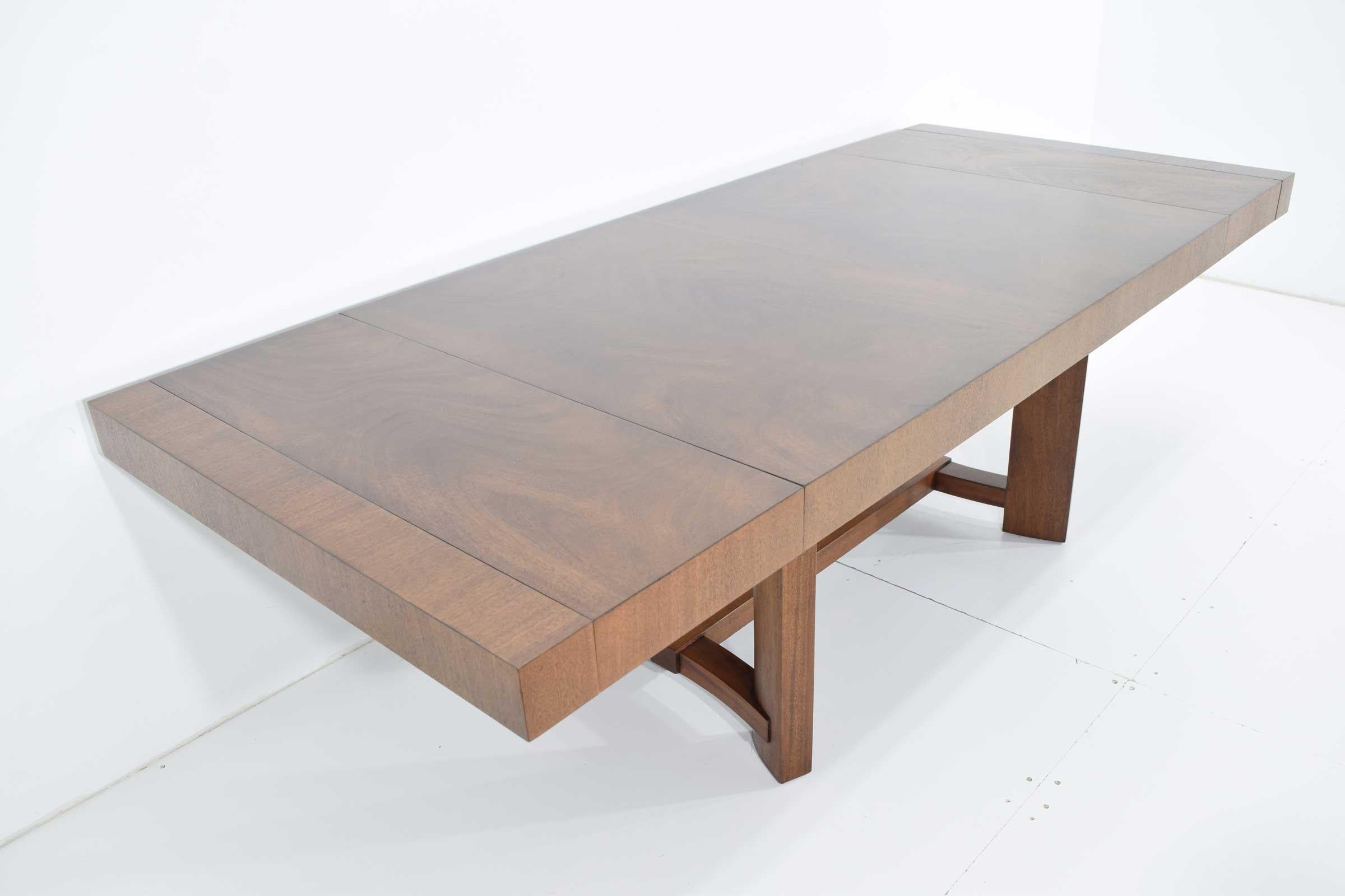 Robsjohn-Gibbings for Widdicomb Dining Table in Mahogany 8