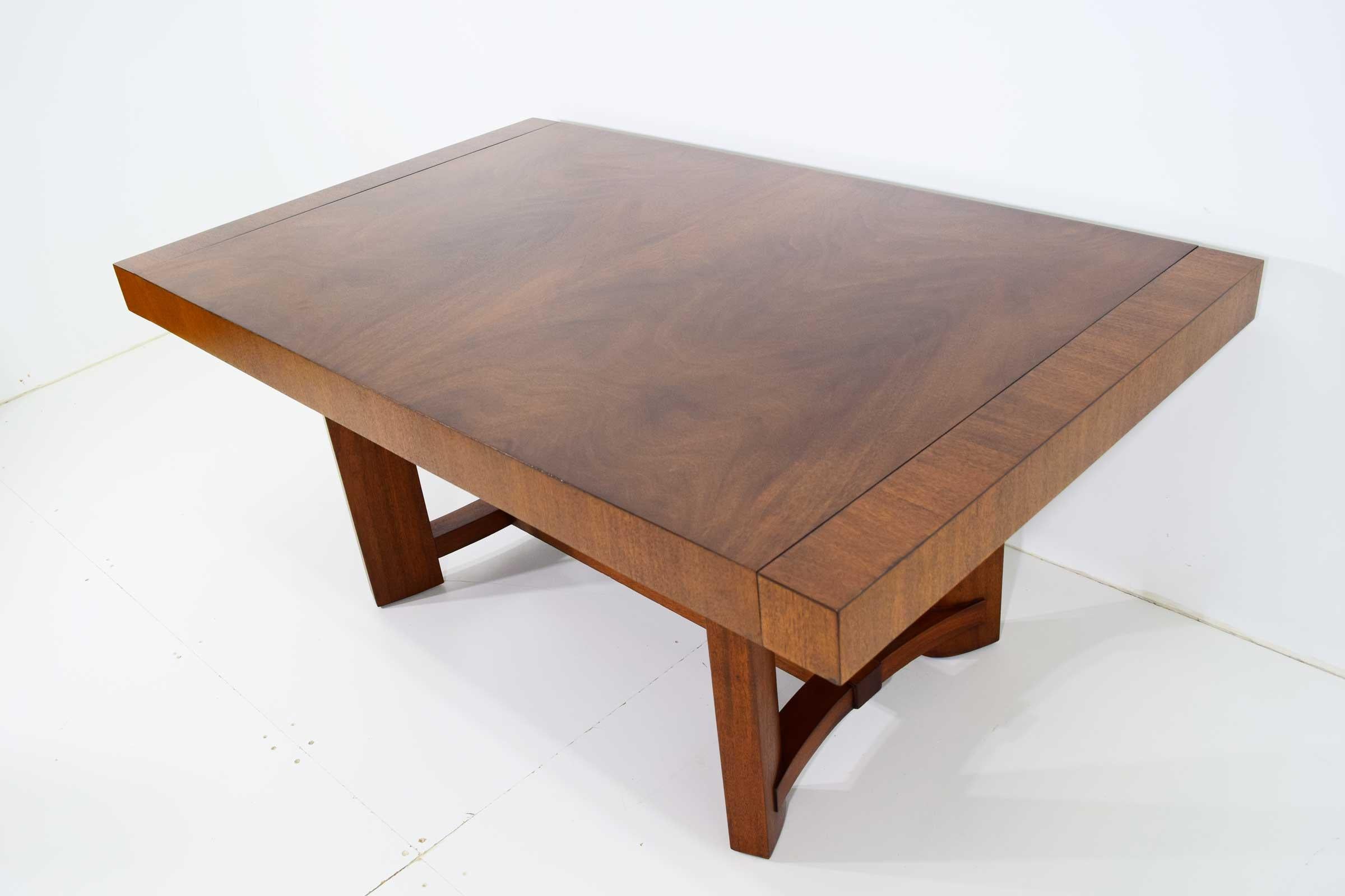 Mid-Century Modern Robsjohn-Gibbings for Widdicomb Dining Table in Mahogany