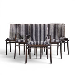 Robsjohn Gibbings for Widdicomb Ebonized Walnut Dining Chairs - Set of 6