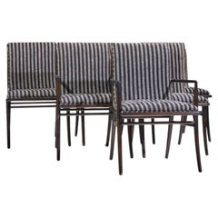 Robsjohn Gibbings for Widdicomb Ebonized Walnut Dining Chairs - Set of 6
