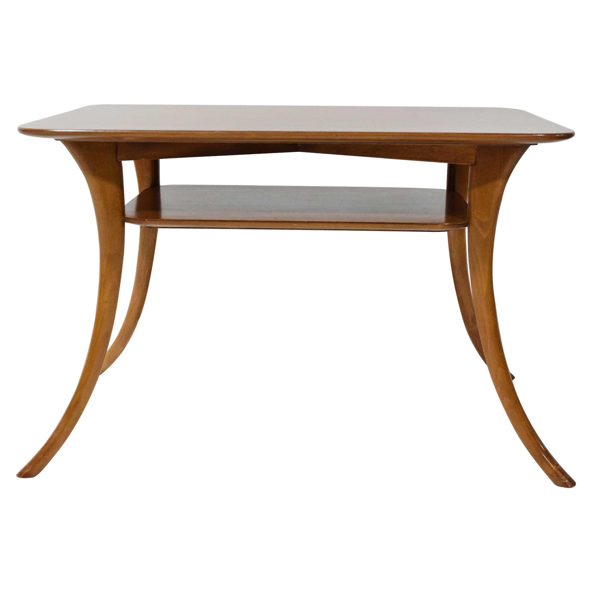 Robsjohn-Gibbings per Widdicomb Klismos Gamba Tavolino o Cocktail Table