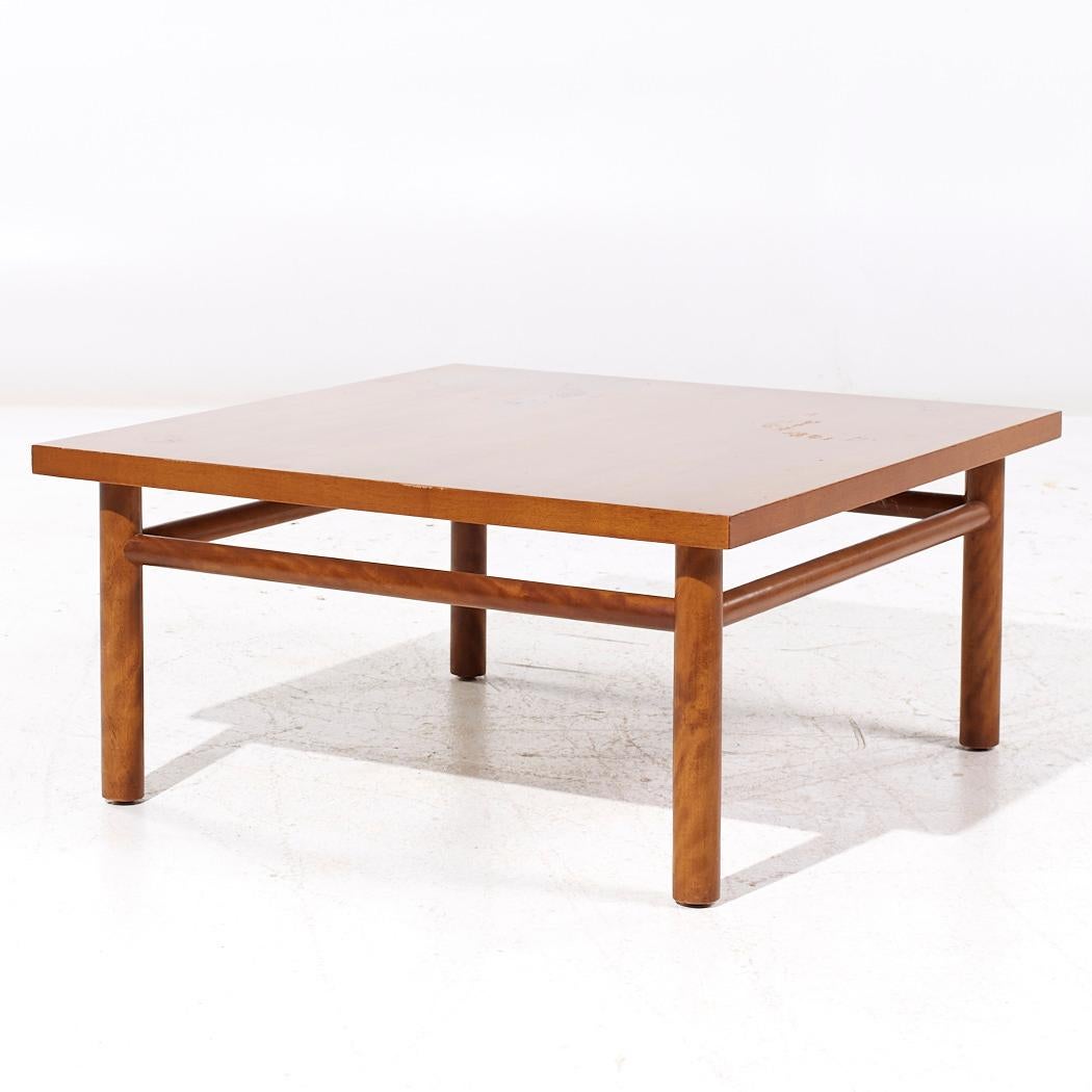 Mid-Century Modern Robsjohn Gibbings for Widdicomb Mid Century Bleached Mahogany Coffee Table (table basse en acajou blanchi) en vente