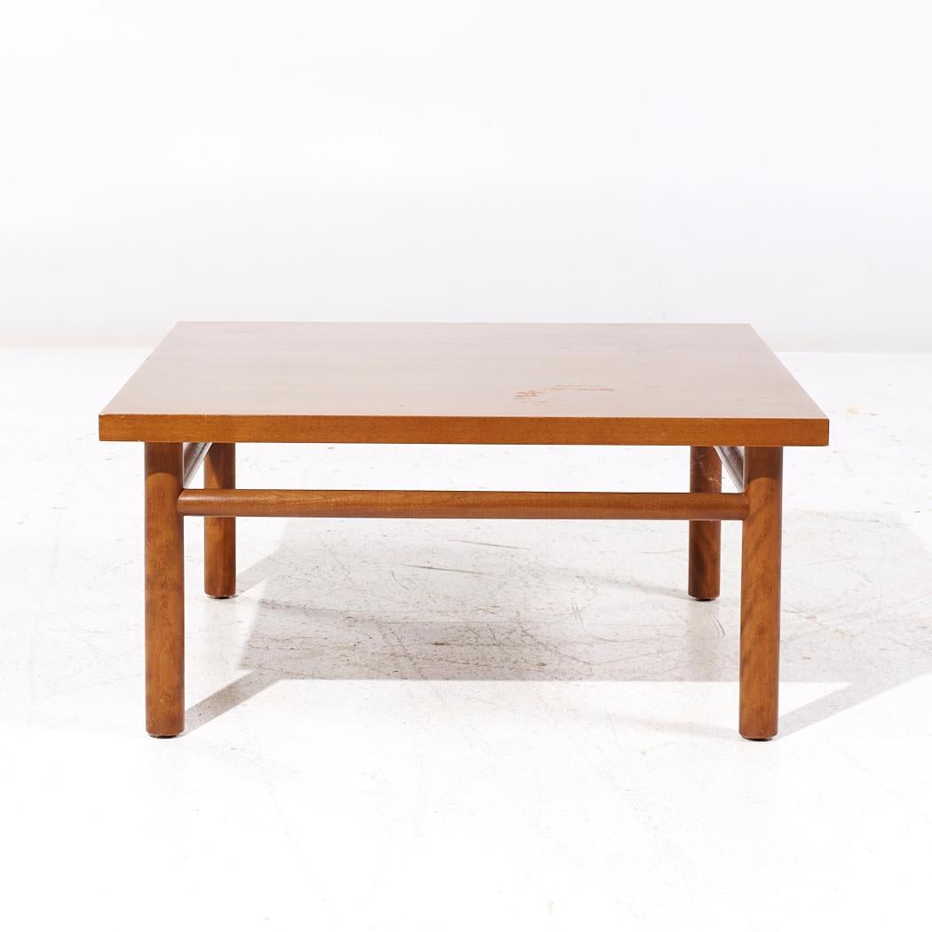 Américain Robsjohn Gibbings for Widdicomb Mid Century Bleached Mahogany Coffee Table (table basse en acajou blanchi) en vente