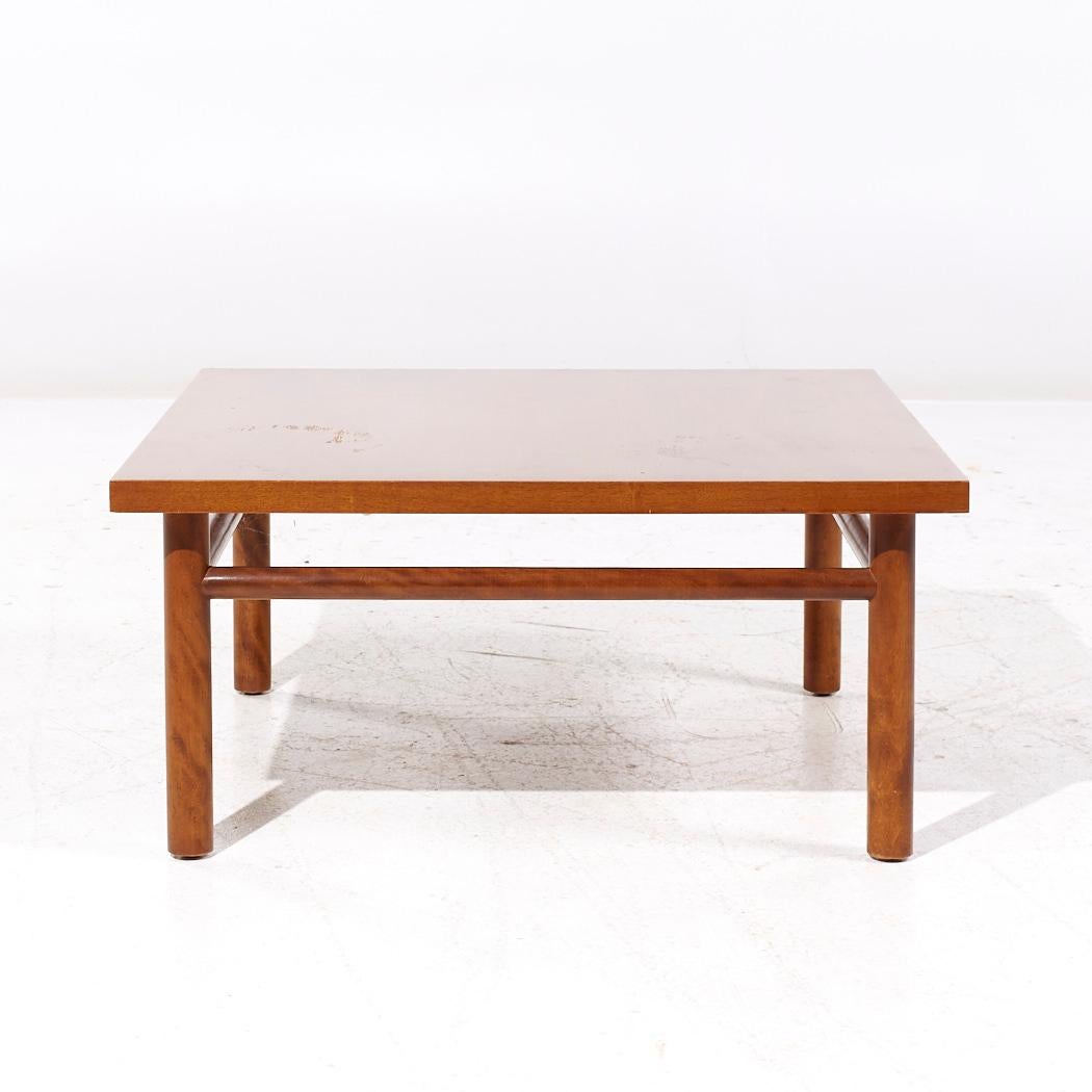 Robsjohn Gibbings for Widdicomb Mid Century Bleached Mahogany Coffee Table (table basse en acajou blanchi) Bon état - En vente à Countryside, IL