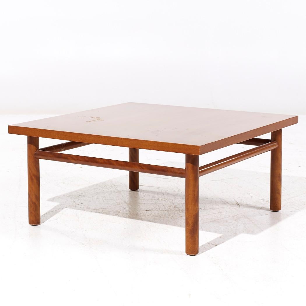 Fin du 20e siècle Robsjohn Gibbings for Widdicomb Mid Century Bleached Mahogany Coffee Table (table basse en acajou blanchi) en vente