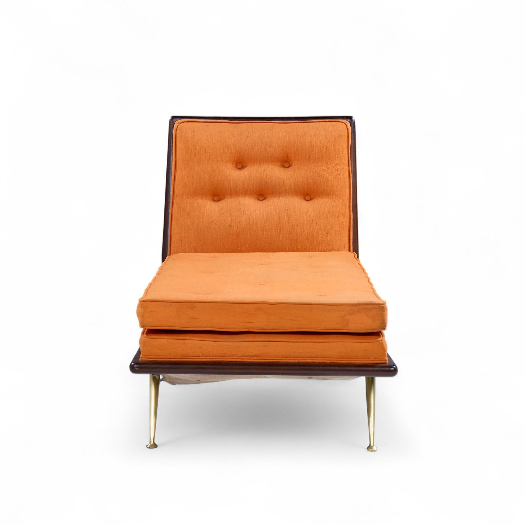 Robsjohn Gibbings per Widdicomb Sedia a sdraio in ottone e mogano del Medioevo

Questa sedia a sdraio misura: 26 di larghezza x 61 di profondità x 33 di altezza, con un'altezza della seduta/spazio libero di 15,25 pollici.

Tutti i mobili possono