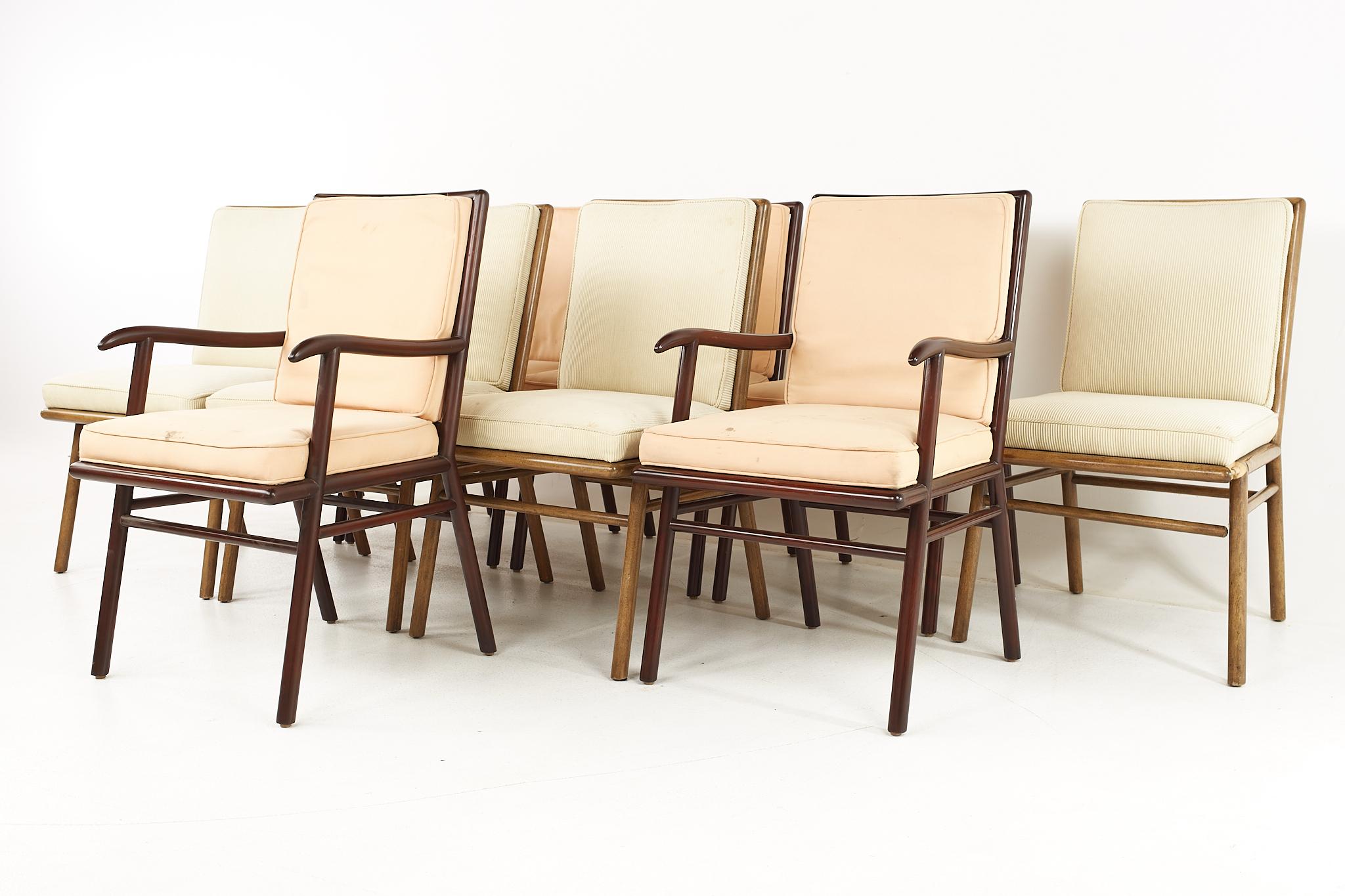 Mid-Century Modern Robsjohn Gibbings for Widdicomb Mid Century Dining Chairs, Set of 10