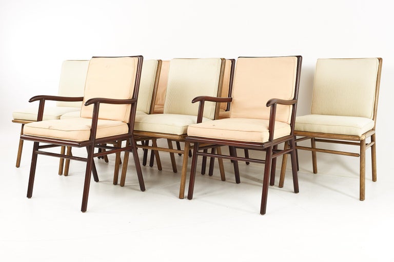 Mid-Century Modern Robsjohn Gibbings for Widdicomb Mid Century Dining Chairs, Set of 10 For Sale